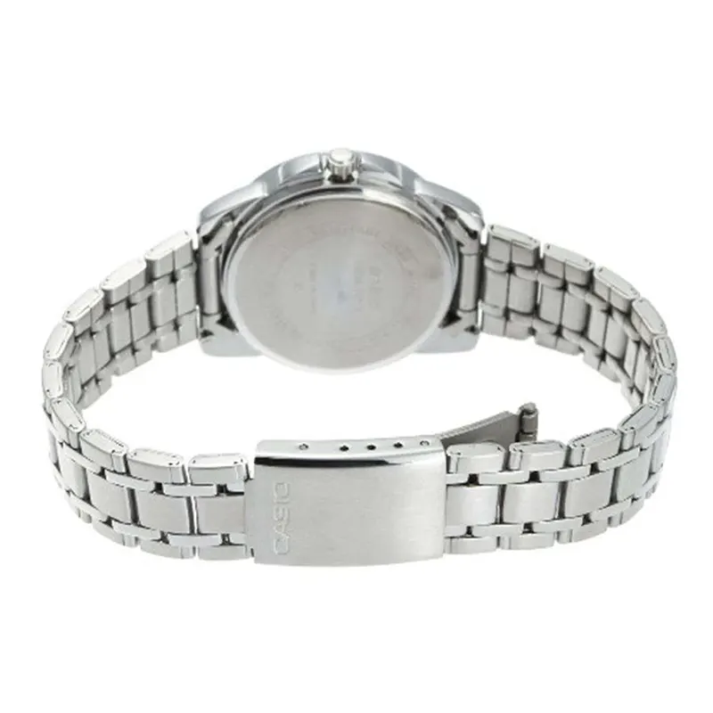 Casio Enticer Pink Dial Triple-fold Ladies Watch- LTP-1314D-5A